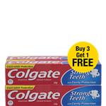 COLGATE TOOTHPASTE 200G BUY 3 GET 1 FREE